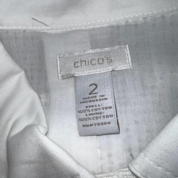 Chicos white eyelit - Picture 2 of 3
